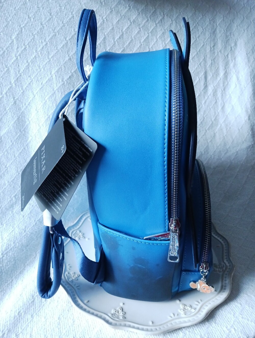 RARE Loungefly × Disney Pixar Finding Nemo Bruce the Shark Mini Backpack - Picture 10 of 14